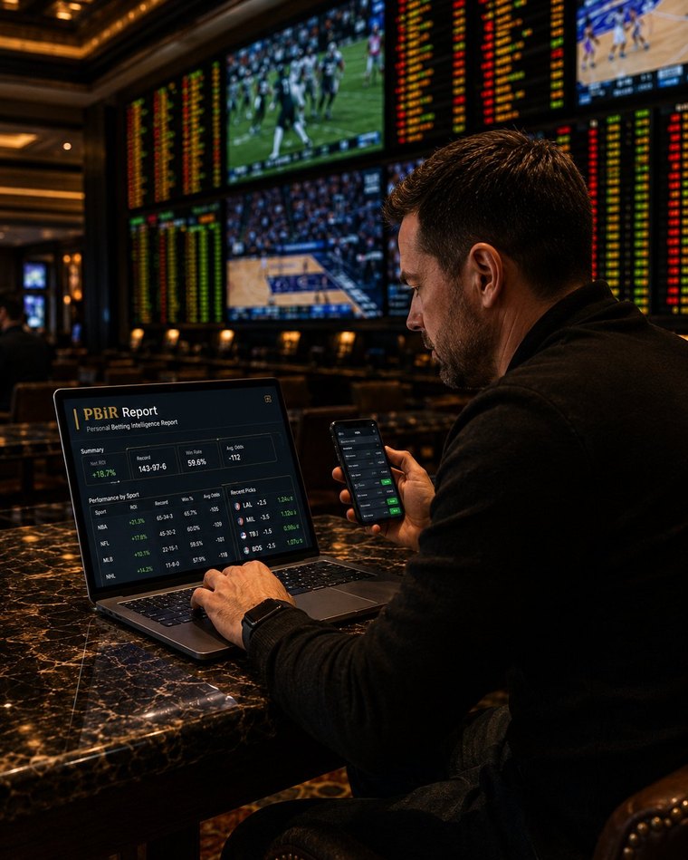 Bettor with the Personal Betting Intelligence Report