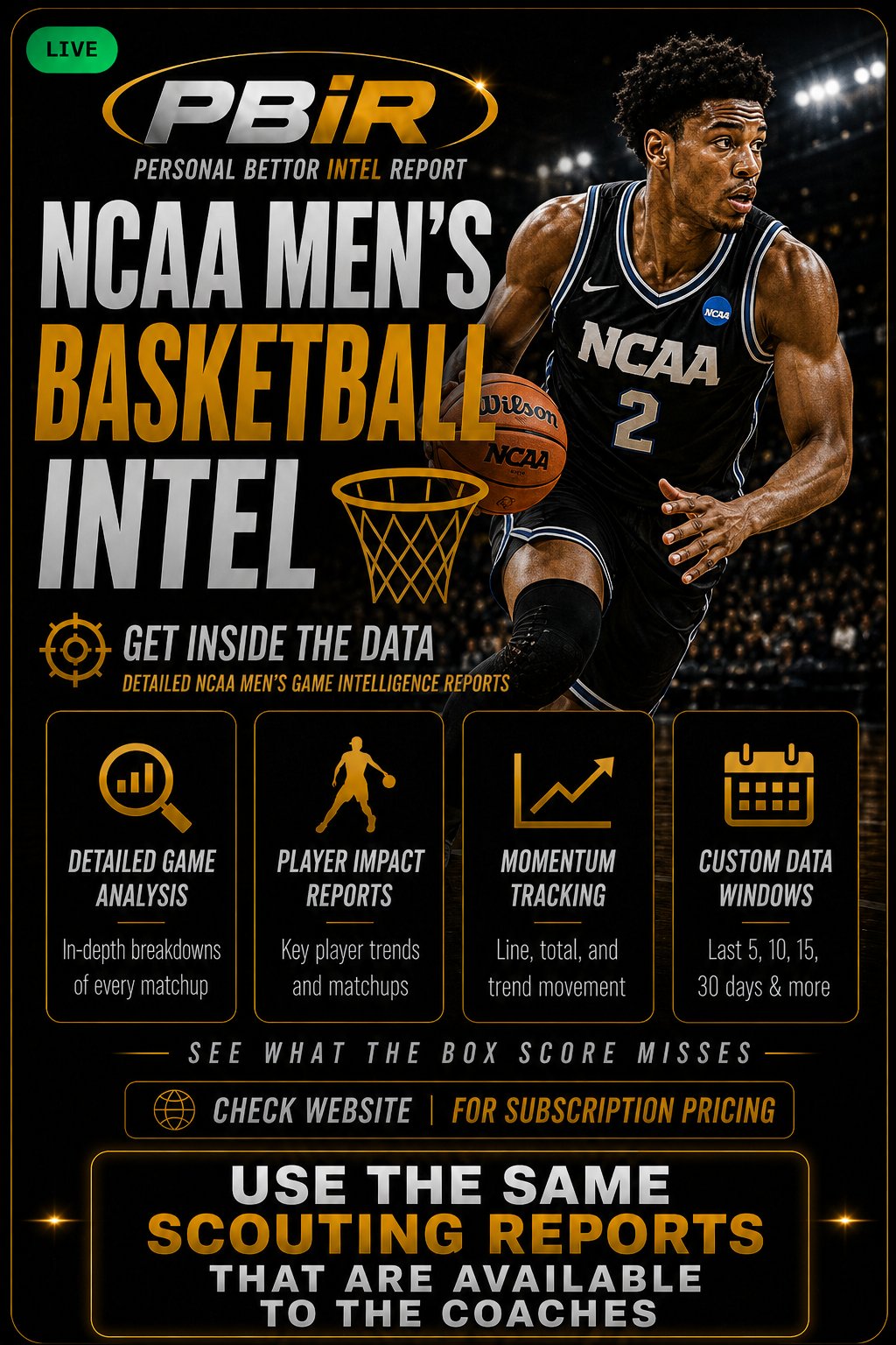 NCAA Men’s Intel